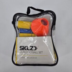 SKLZ Deluxe Flag Football Set 5 Man Team 10 Belts 10 Flags 4 Cones